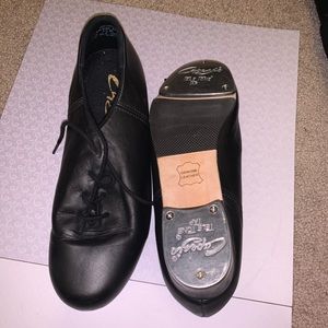 Capezio Leather TAP SHOES capezio size 6 1/2 M